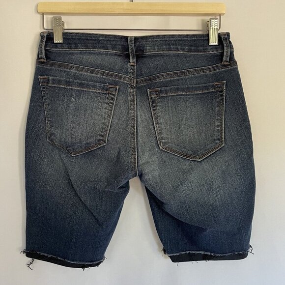 Ann Taylor LOFT women's size S blue denim jean shorts summer casual comfortable - Picture 6 of 7